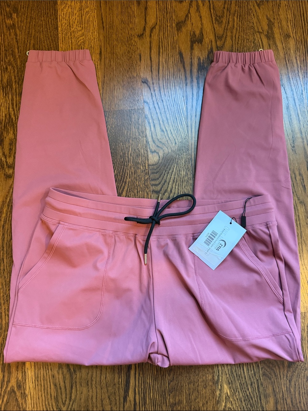 Muted Mulberry Peak Zipper Jogger